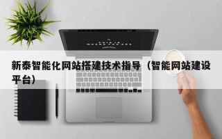 正定新泰智能化网站搭建技术指导（智能网站建设平台）